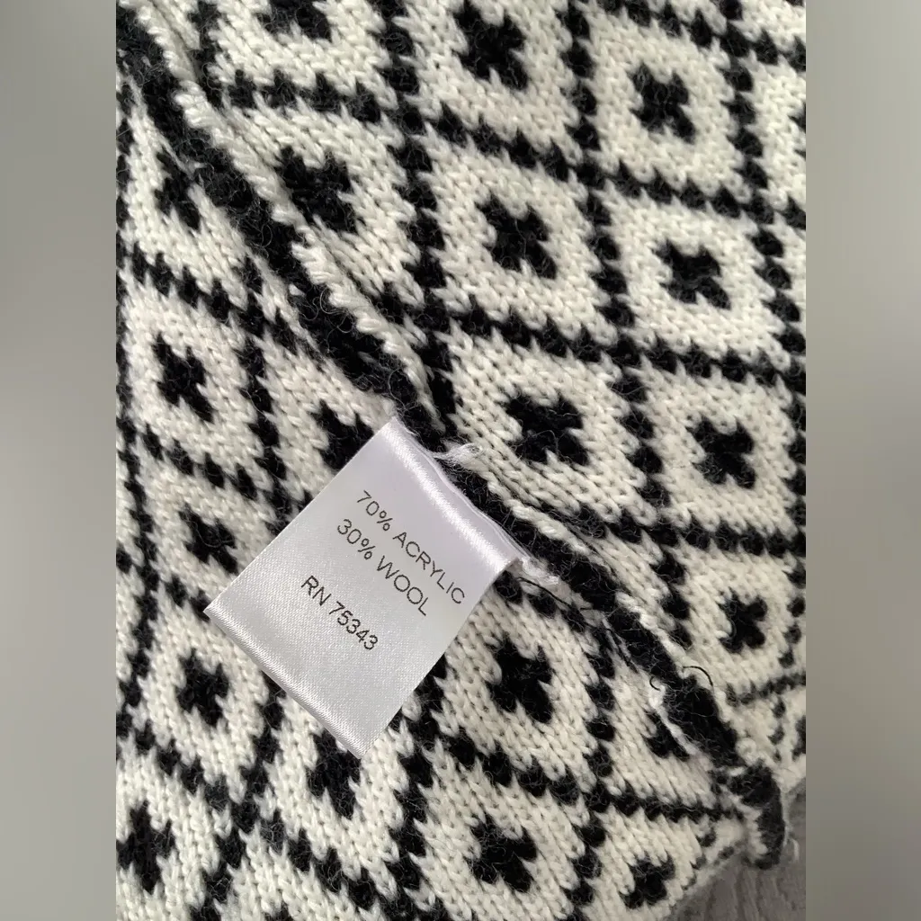 BEAUTIFUL🌹MADE IN ITALY 🌟sweater coat Black Size L - Image 13