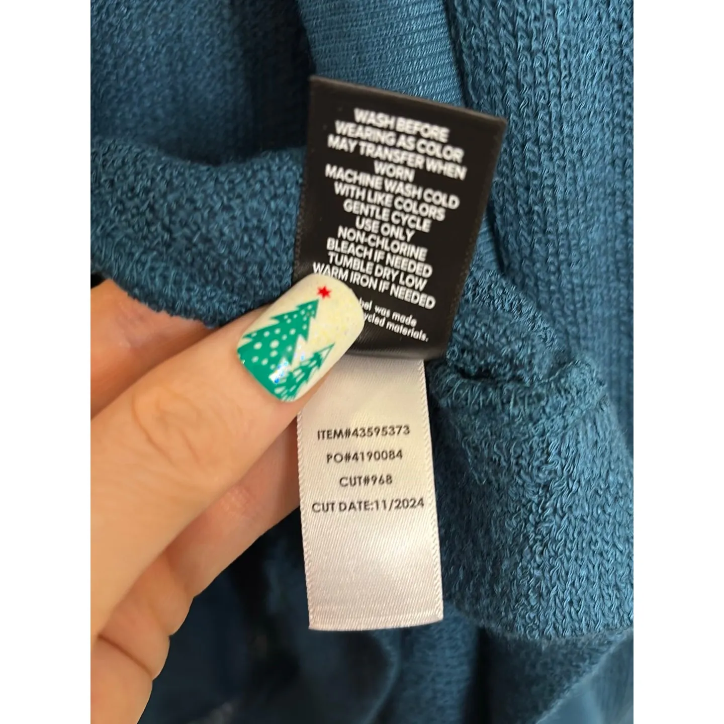 Torrid Hooded Cardigan Womens 2X Legion Blue Hacci Open Front Sweater NWT - Image 8