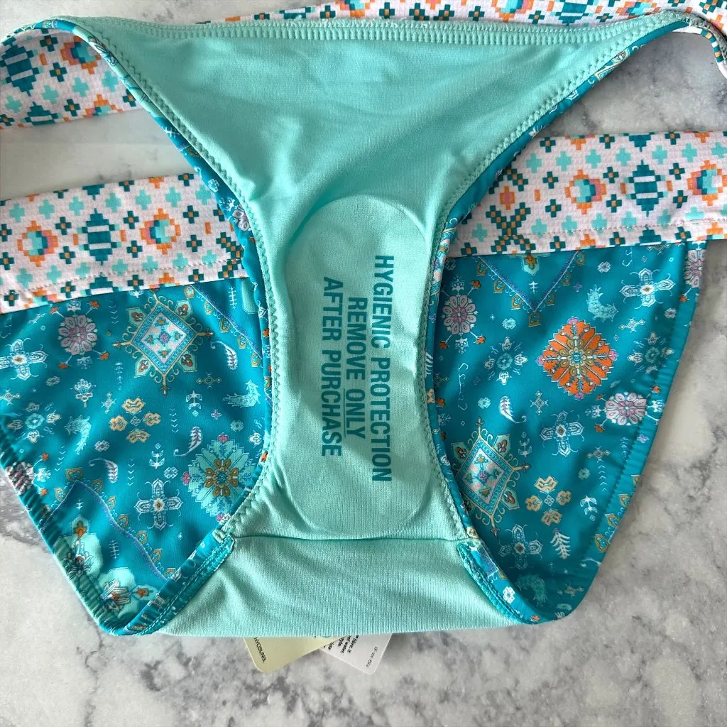 Seafolly  Gypsy Banded Hipster Bikini Bottom Eden - Image 4