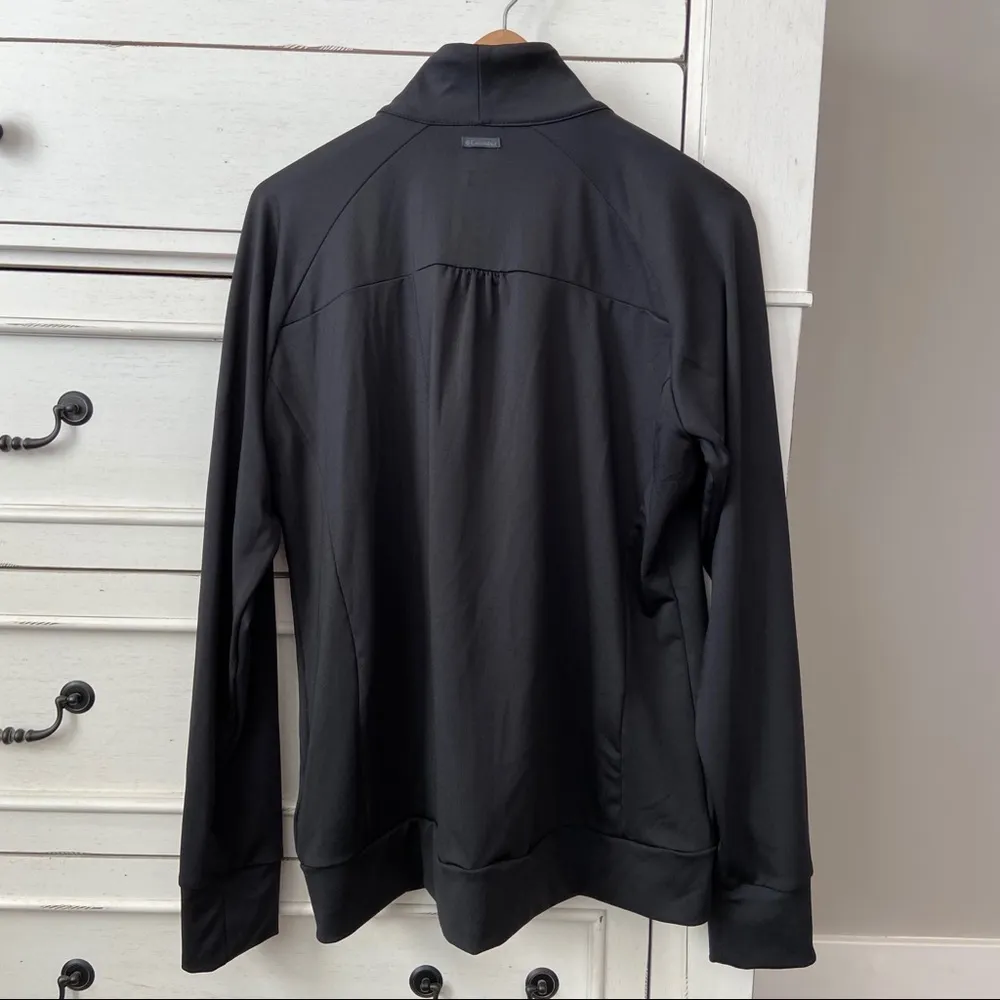 Columbia Omni-Shade Black Full Zip Jacket. Size XLarge - Image 6