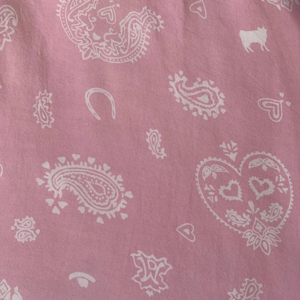 Vintage 90s Desert Diva Western Shirtdress Pink V - Image 10