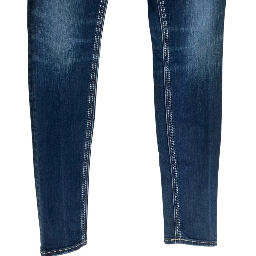 Silver Jeans Co Suki High Super Skinny Mid Wash Tailored Stretchy Jeans Size 26 - Image 9