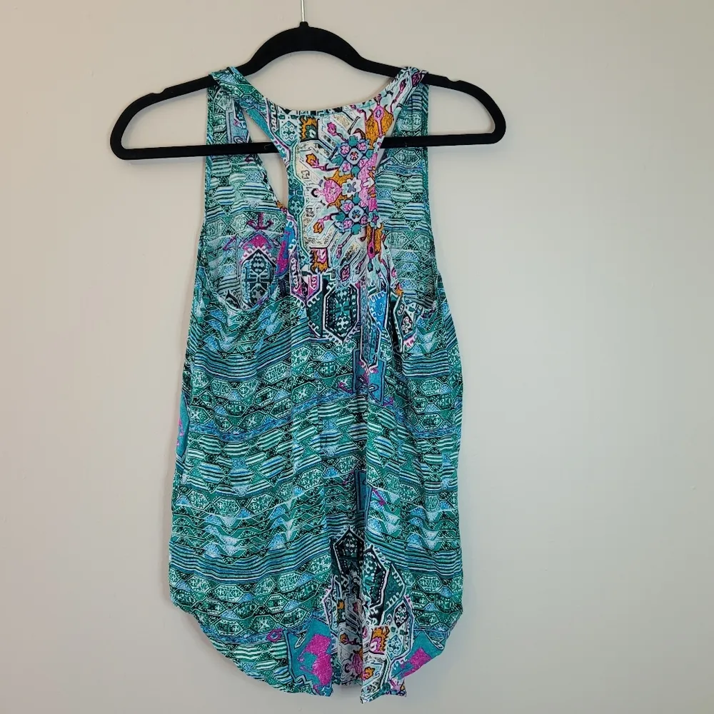 Umgee Green Printed Tank - Image 4