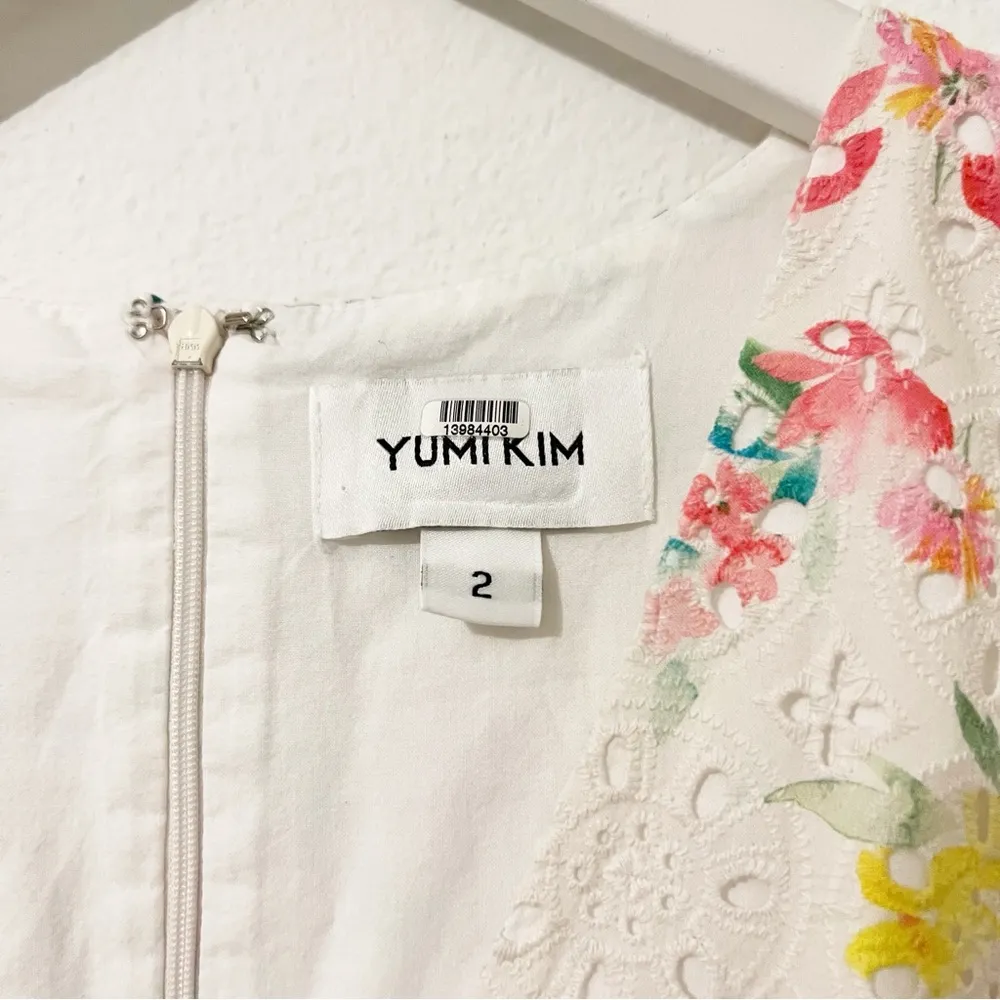 Yumi Kim be the one floral eyelet mini dress size 2 - Image 3