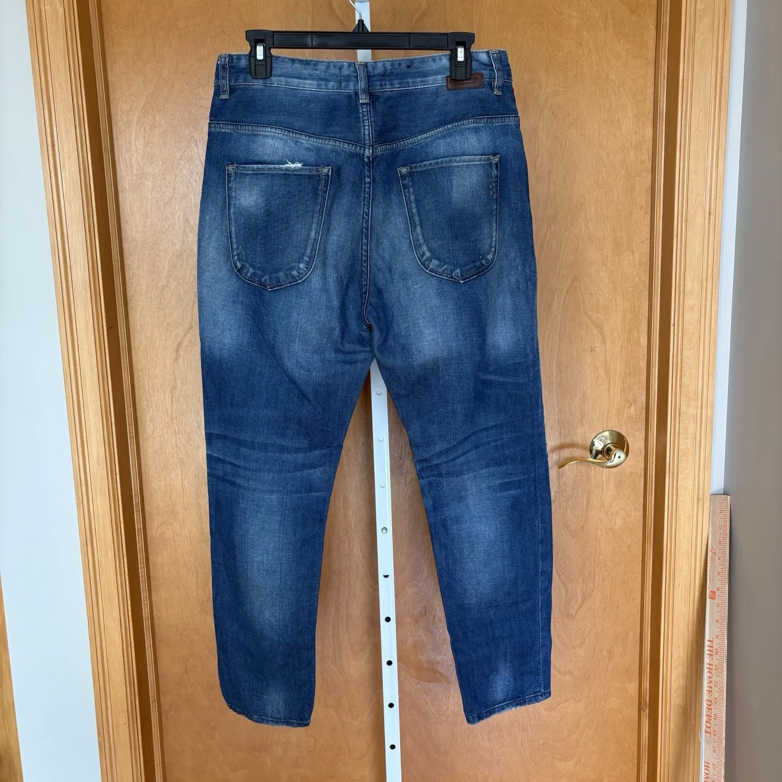 Maison Scotch L'Adorable Boyfriend Jeans Women's Size 28 Button Fly Distressed - Image 2