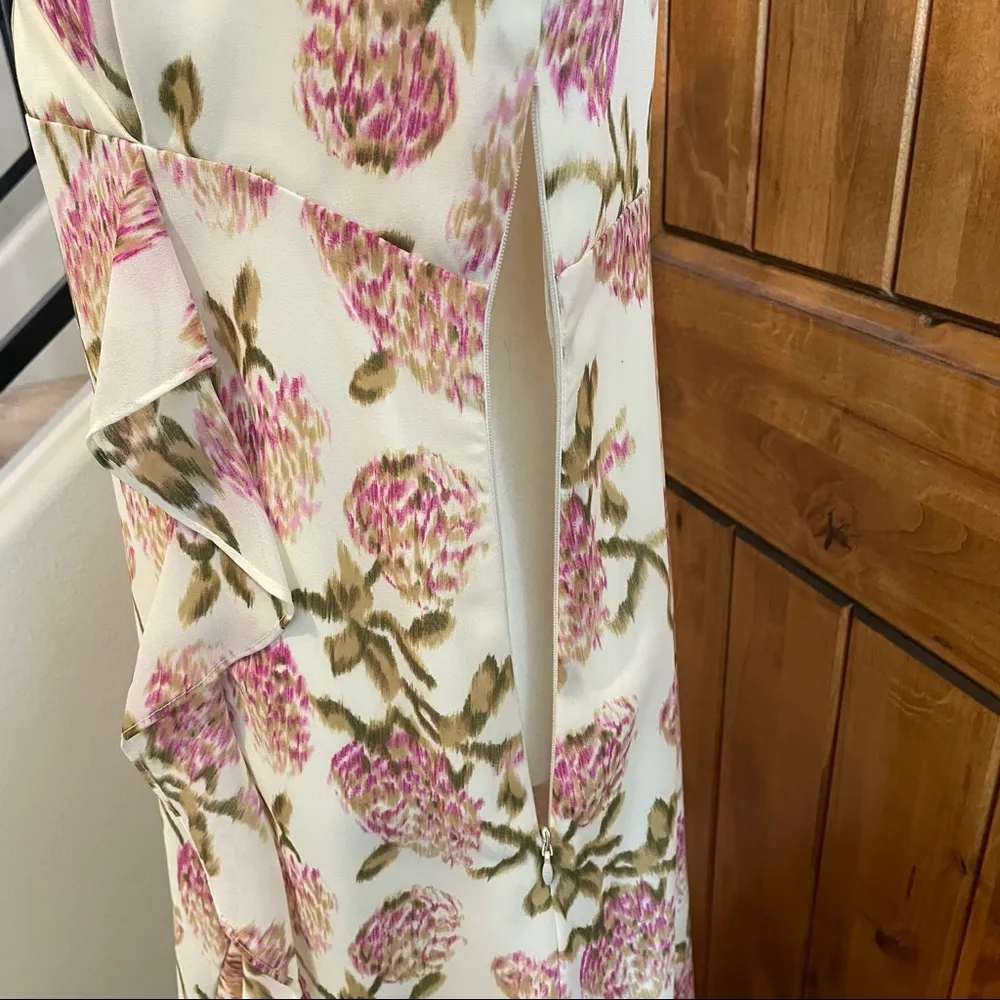 NICOLE MILLER floral dress, size 10 - Image 13
