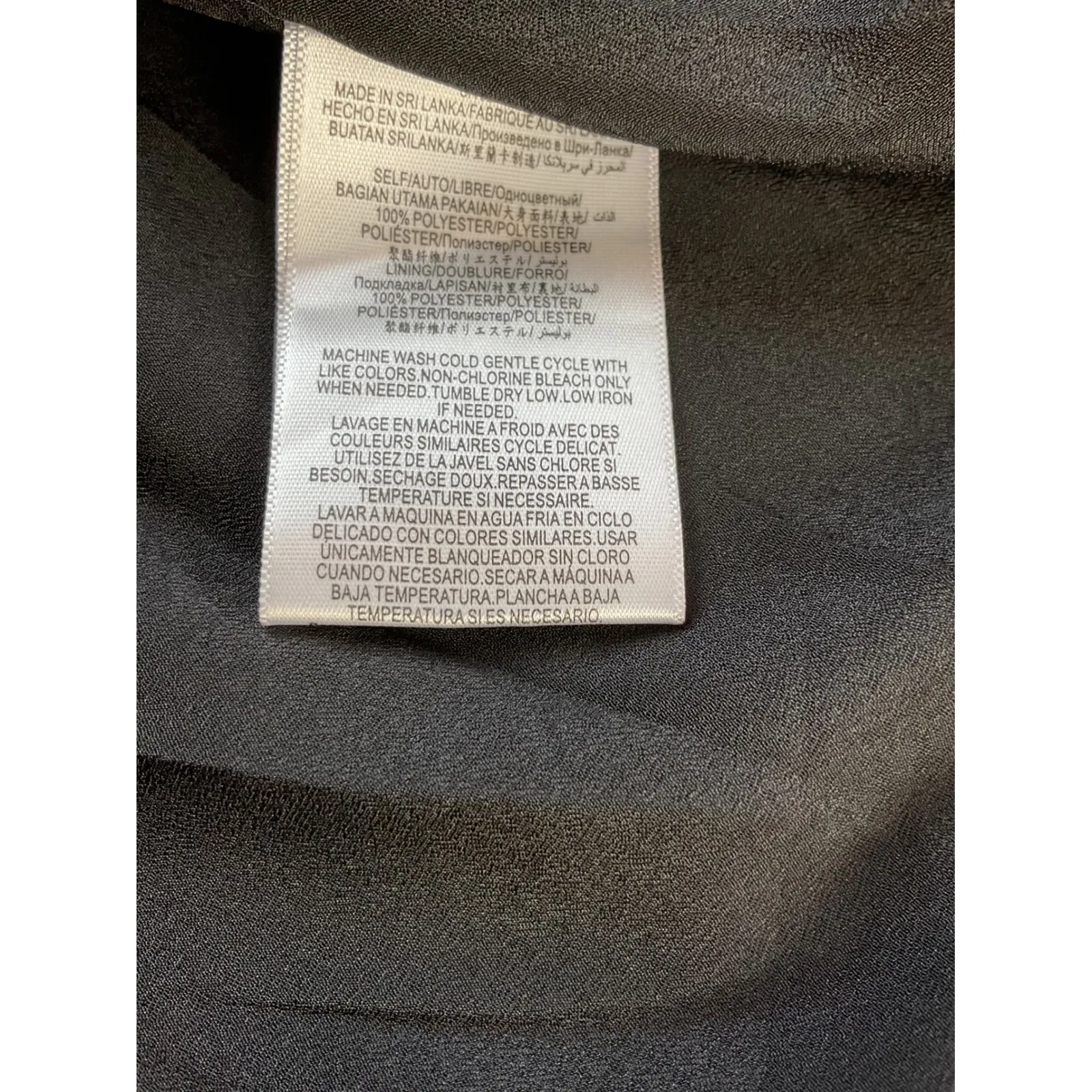 Black Mini Dress Deep V Neck Sleeveless Party Cocktail Dress‎ - Image 5