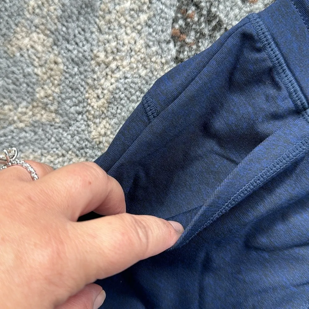 Zyia Active Cozy Jogger Pants Navy Large - Image 4