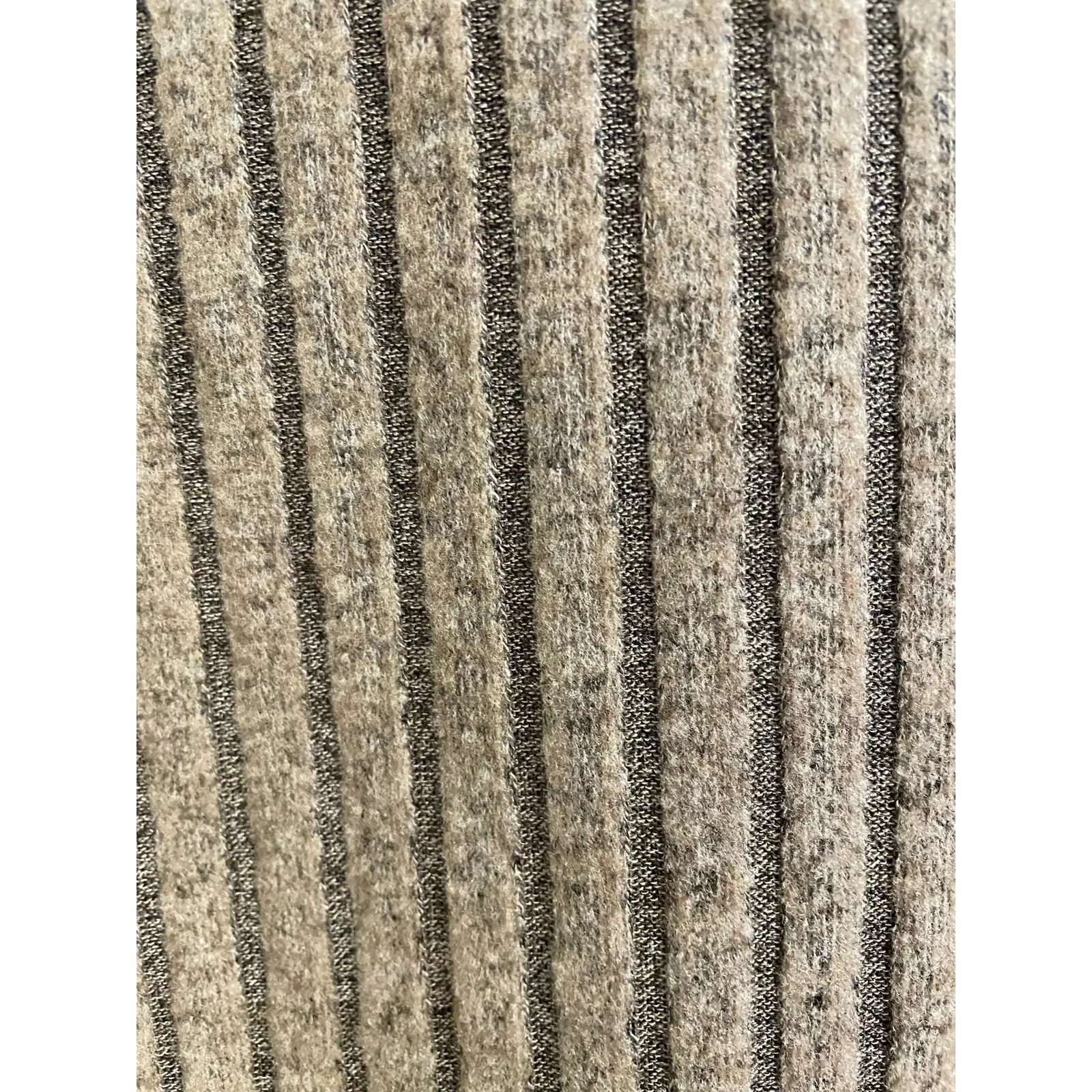 Andrew Marc Mocha Ribbed Sleeveless Funnel Neck Midi Dress M NEW - Image 6