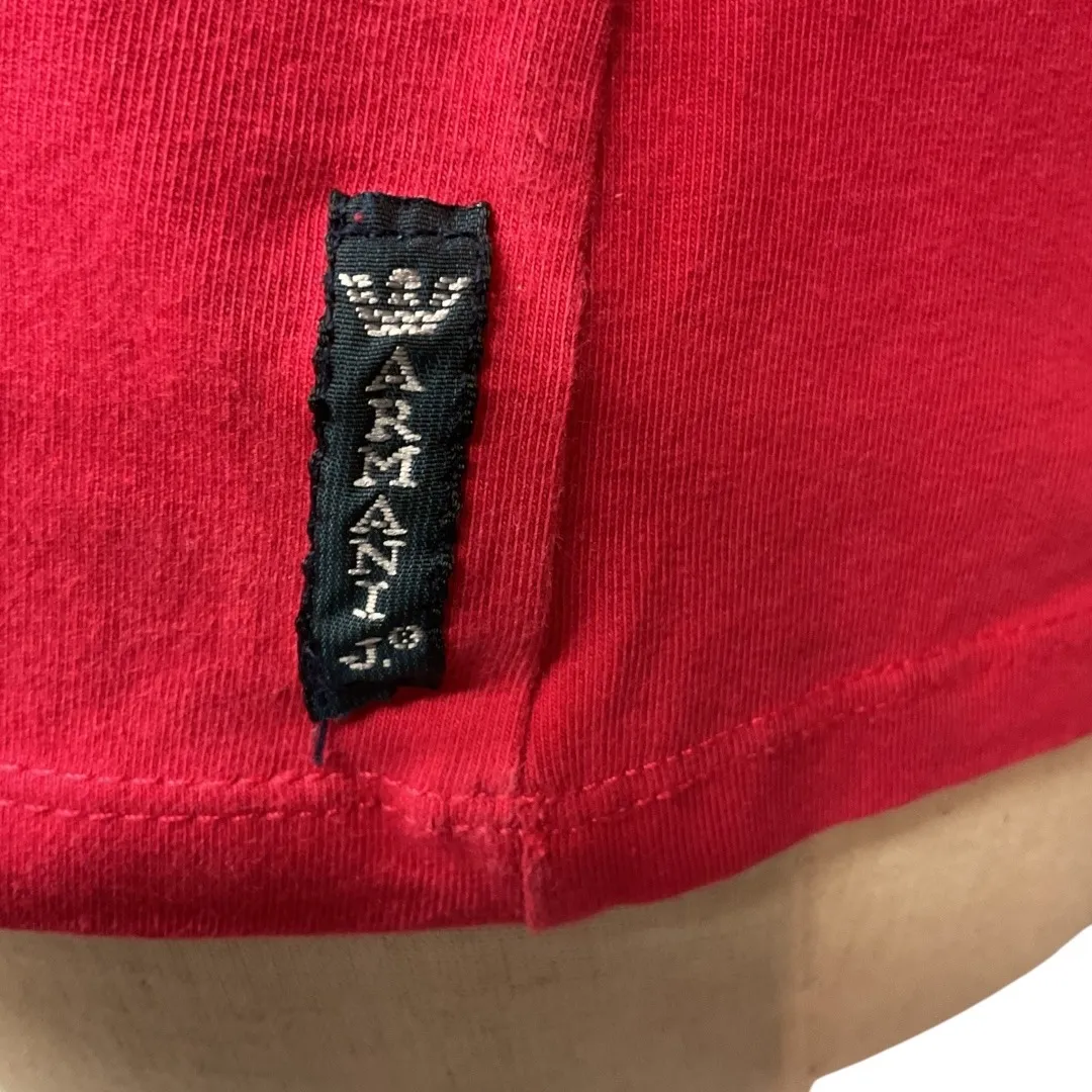 Armani Jeans Women's‎ Short Sleeve Cotton Blend Graphic T - Image 3