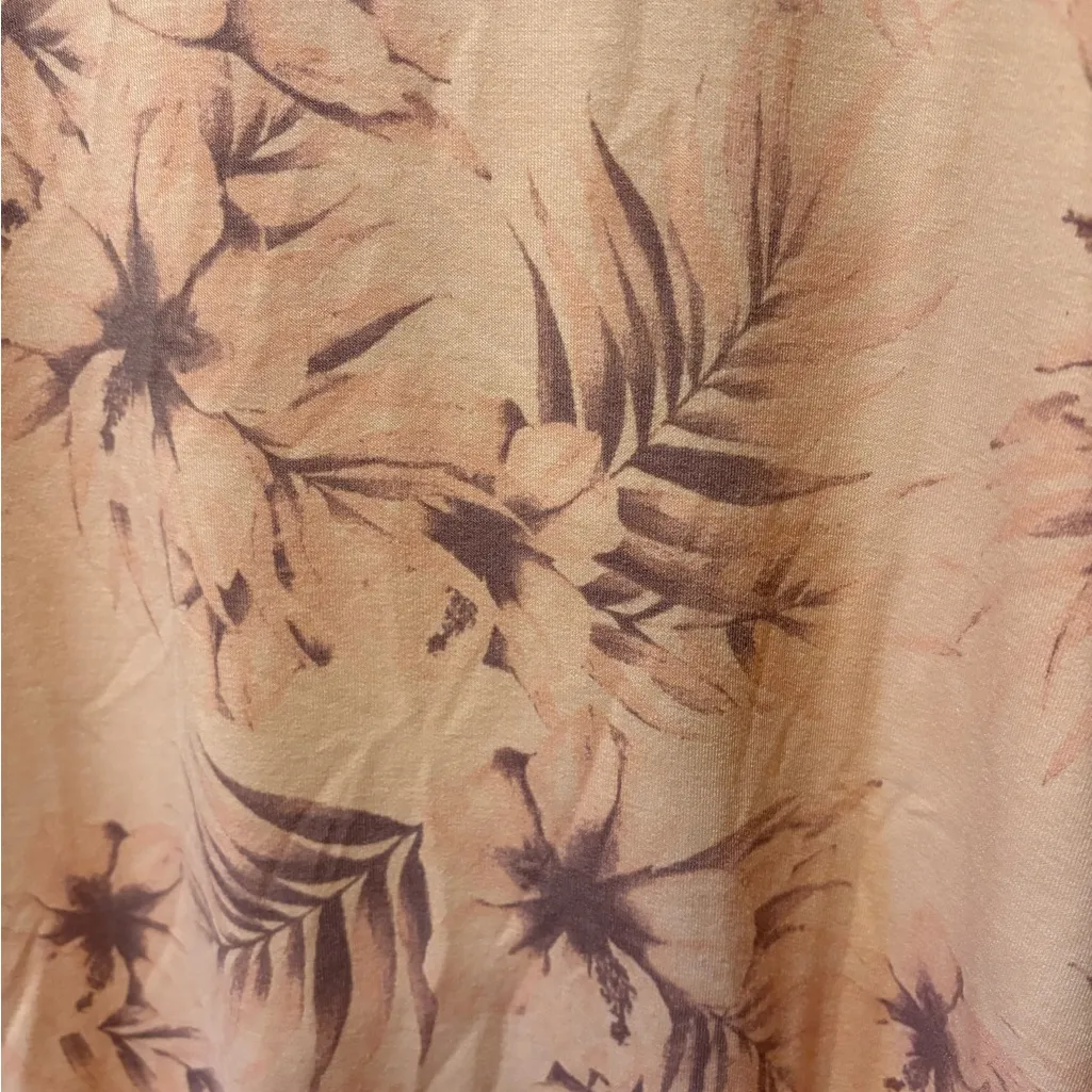 Jockey Women's Long Sleeve Pullover French Terry Crew Neck Sweatshirt NWT Orange Size XL - Image 3