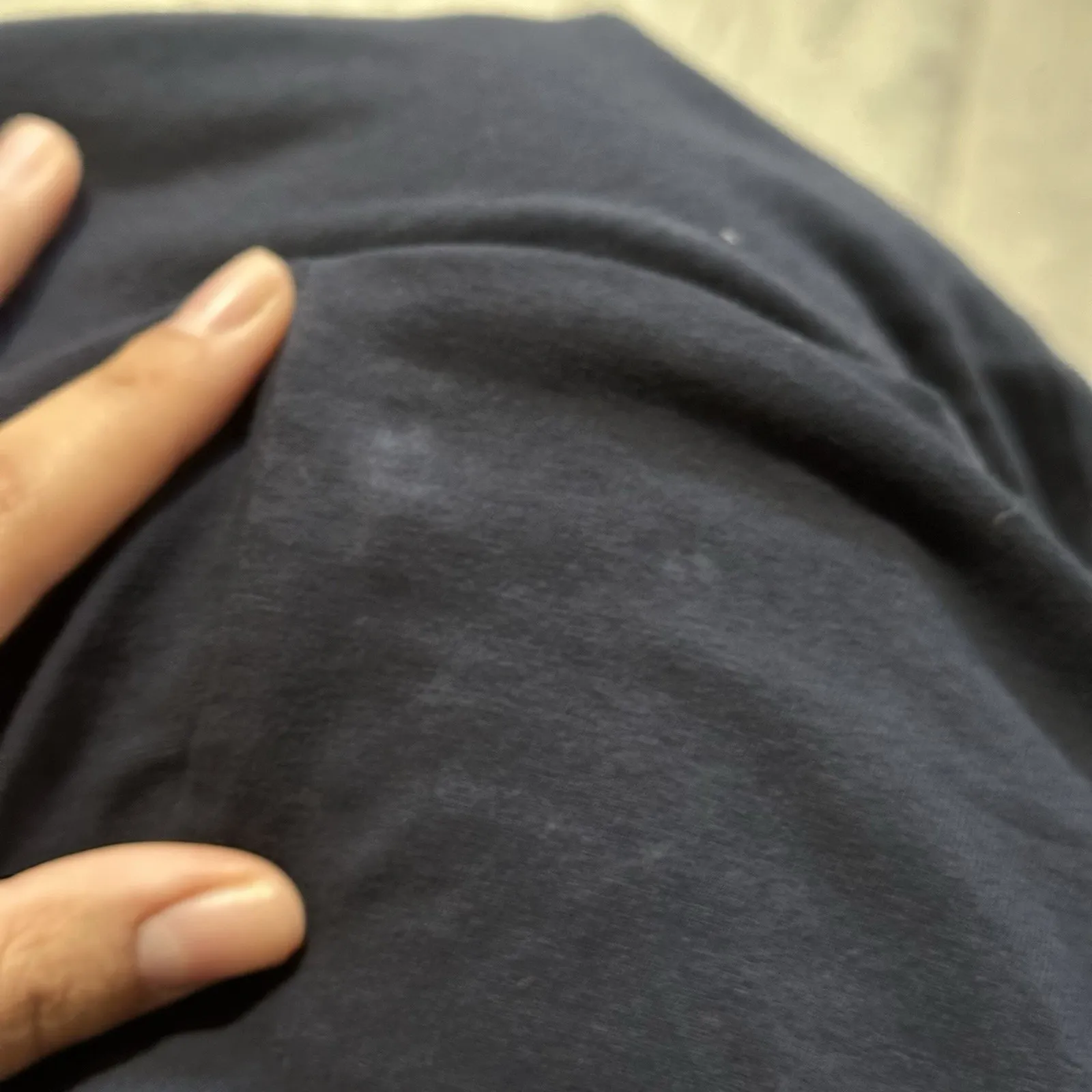 Tommy Hilfiger Women's Navy Blue Short Sleeve small t shirt baby tee 2010s - Image 6