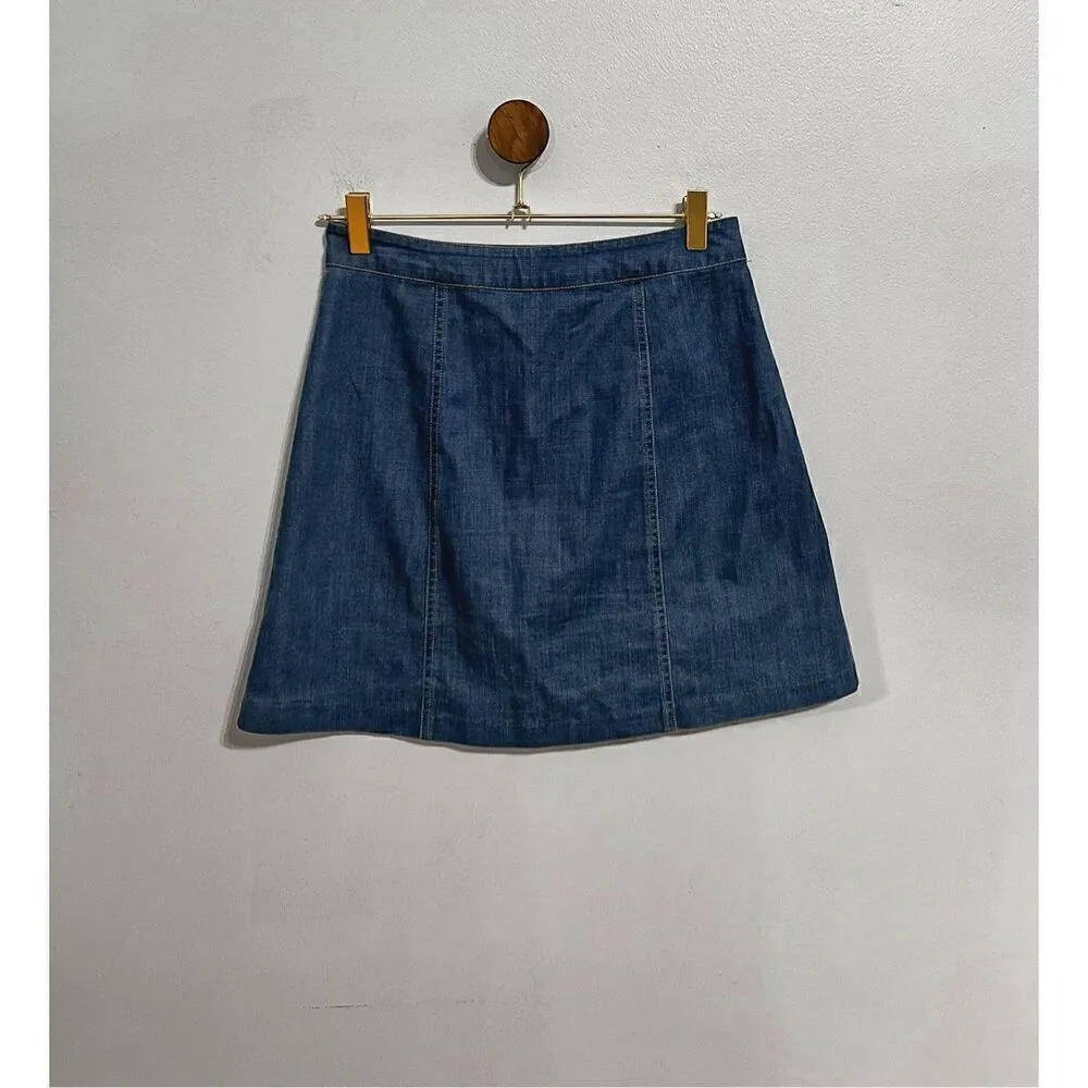 Anthropologie WAYF Denim Skirt - Image 7