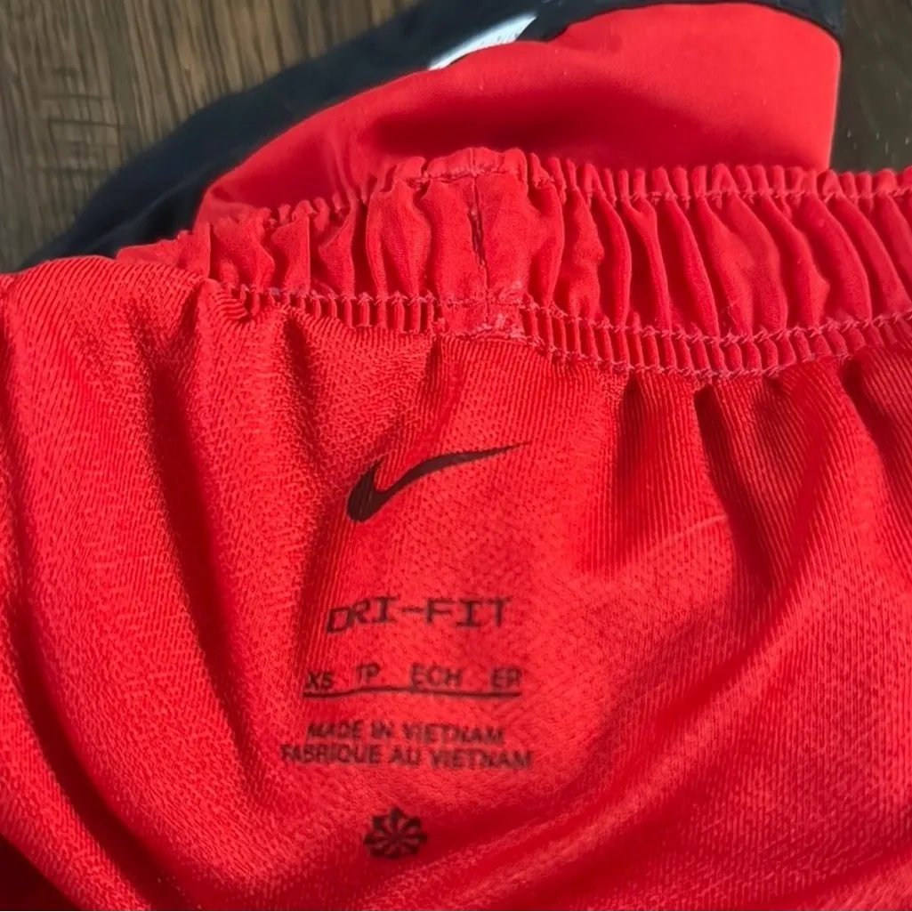 Nike  Red Athletic Shorts - Image 4