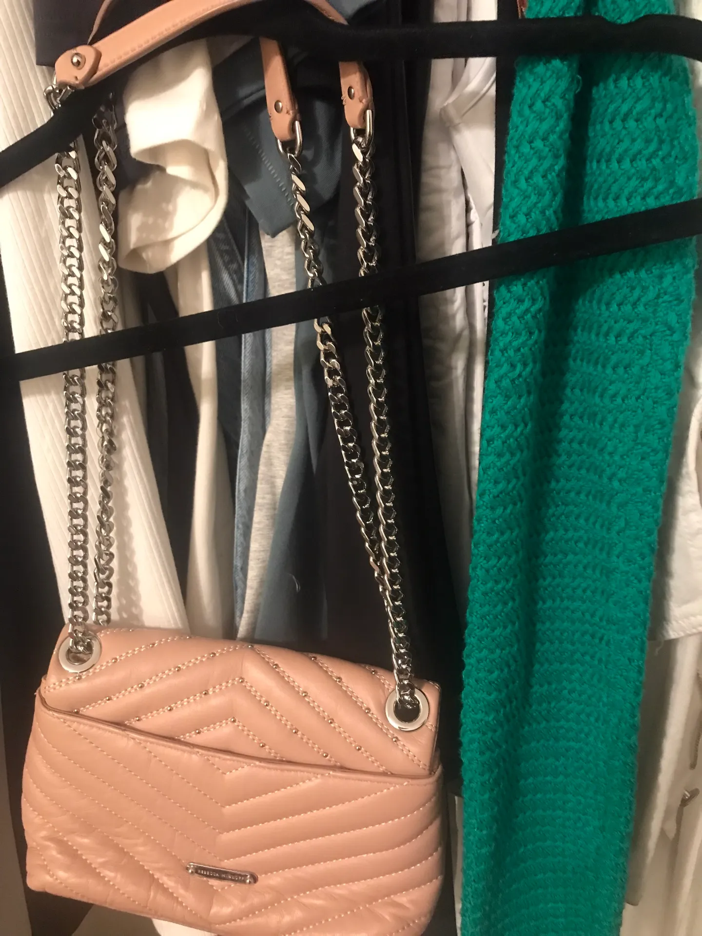 Rebecca Minkoff Used A Few Times  Light Pink Bag - Image 2