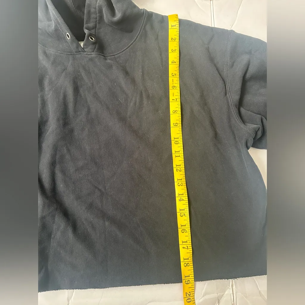 Free People Women's Half Time Reflective Logo Hoodie L Black Size L - Image 11