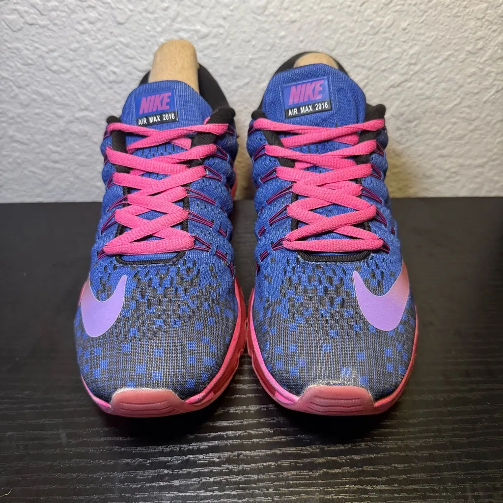 Nike Air Max 2016 Print Edition Running Shoes Deep Night Purple Women’s Size 5.5 - Image 2