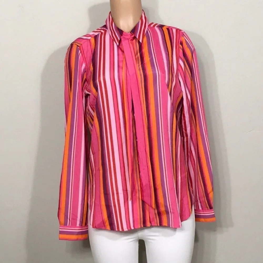 Isaac Mizarahi stripe shirt. NWT - Image 10