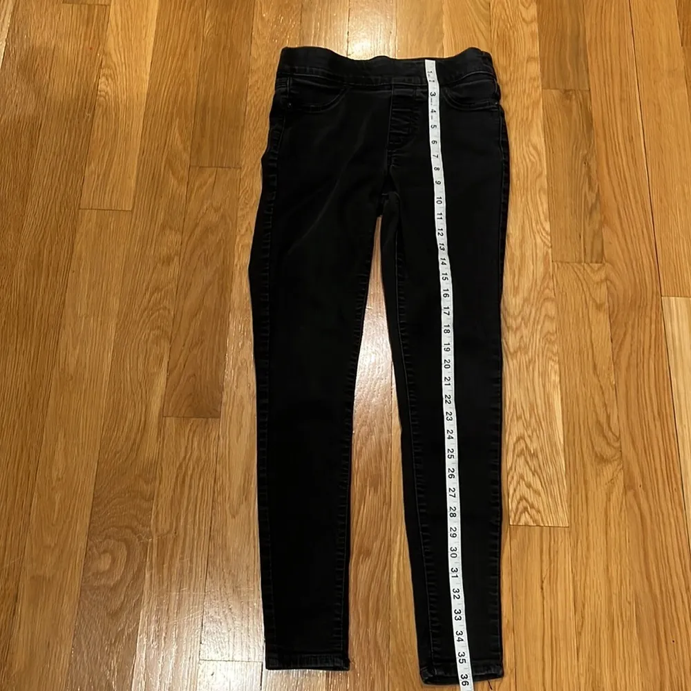 OLD navy women black pull on rockstar jegging jeans size 4. - Image 6