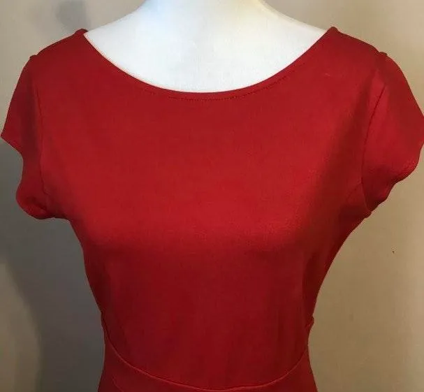 Loft NWT  red dress size 0 - Image 4