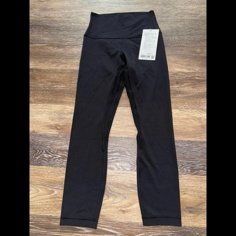 Lululemon Align High Rise 23” Black Size 4 NWT - Image 3