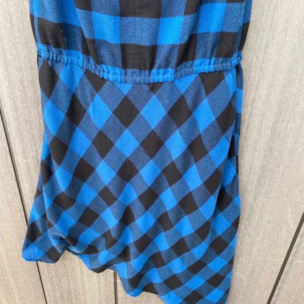 Trouve Buffalo Check Dress‎ Black Size XS - Image 9