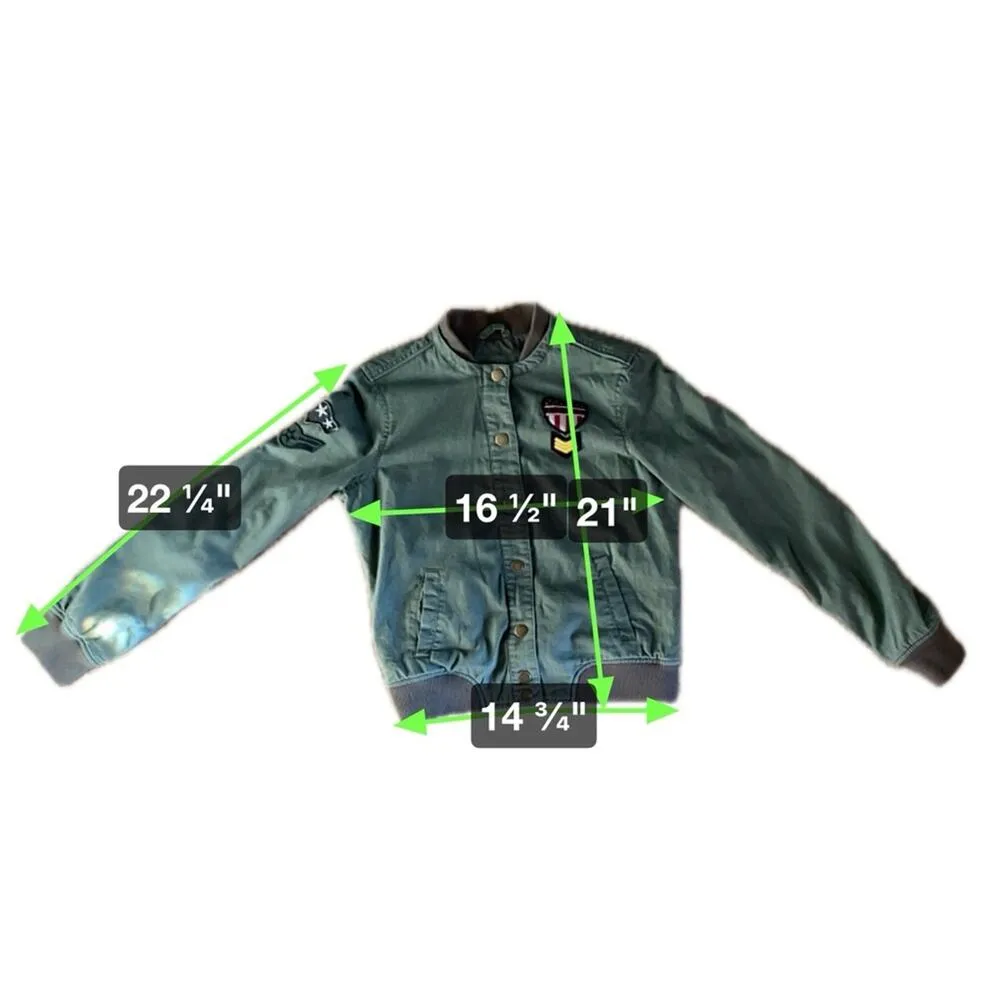 Bethany Mota  Army Jacket S - Image 9
