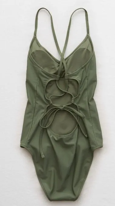 Aerie Lace Up One Piece - Image 5