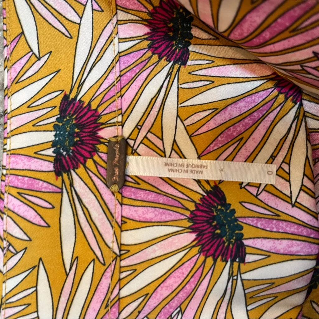 Free People floral maxi skirt - Image 6