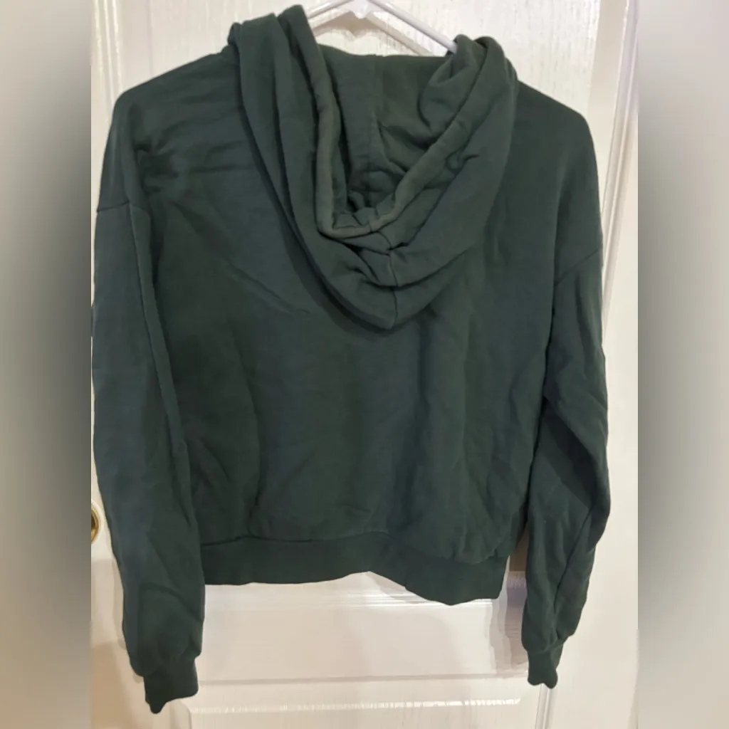 Forever 21 Forest Green LA Crew Sweatshirt - Image 3