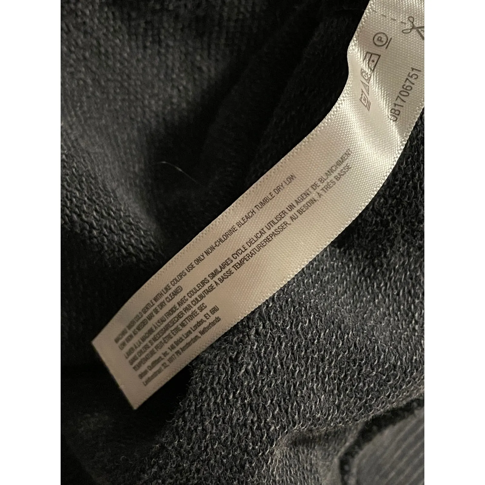 Daily Practice by Anthropologie Lounge Boatneck Mini Dress Size Large Black - Image 7