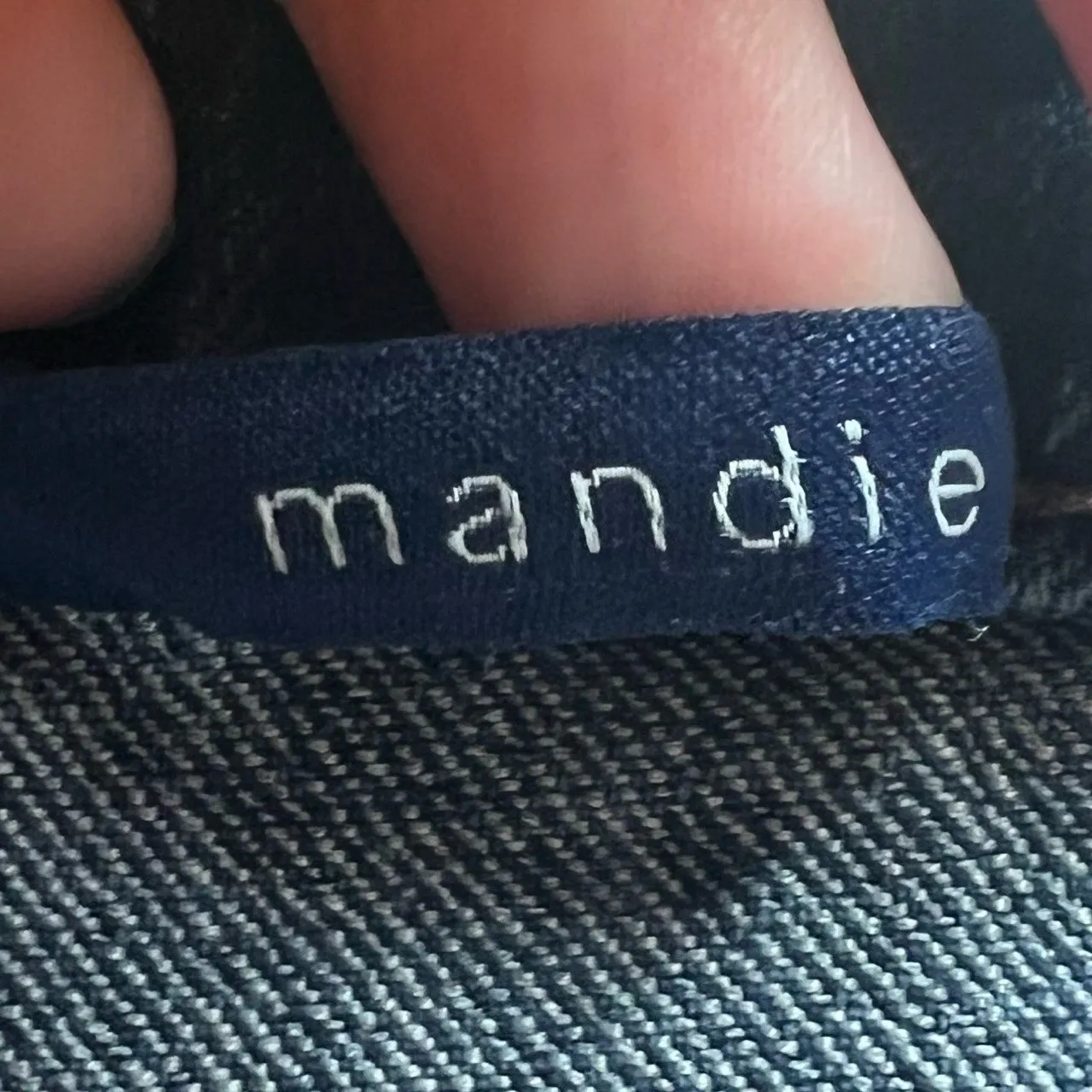 Bandolino Mandie Blue Jeans Womens 16S Short Straight Leg Classic Comfort - Image 5