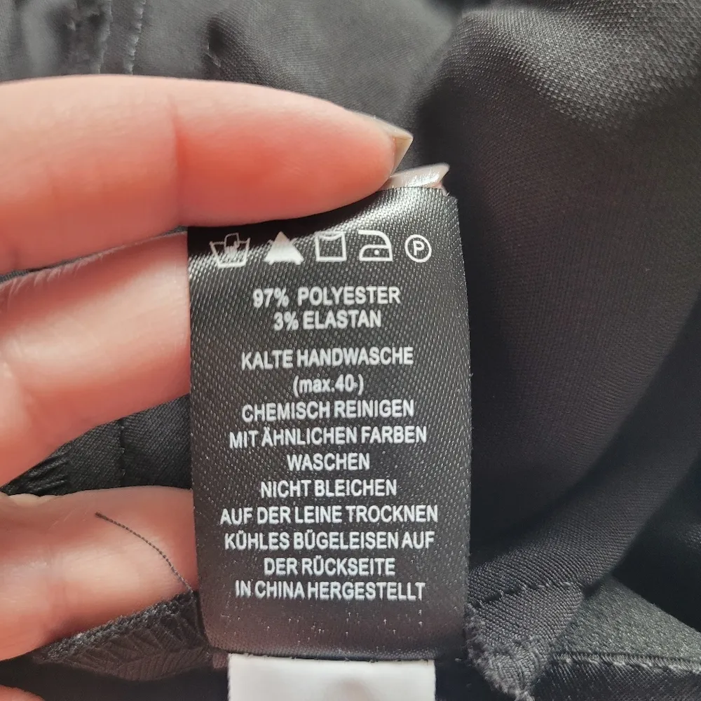 Joie Black Satin Wide Leg Pants - Image 11