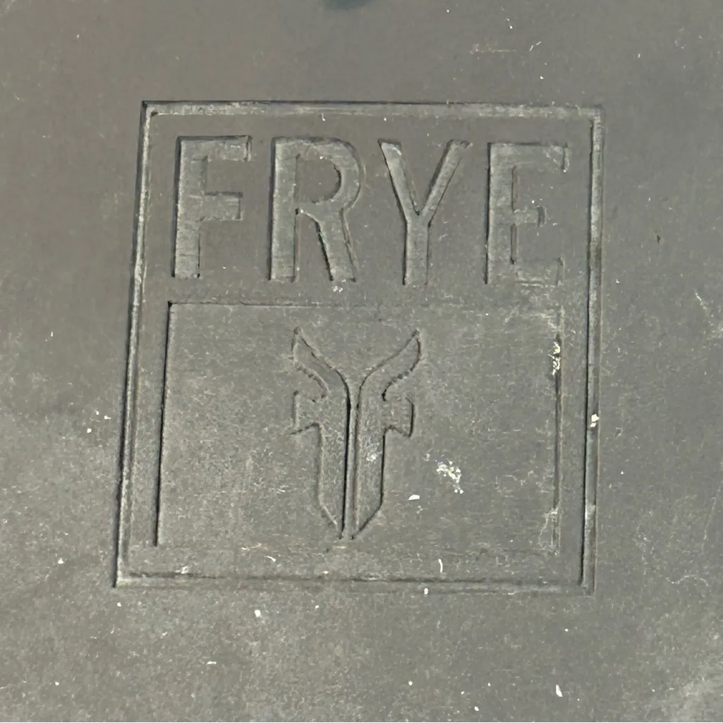 Frye Carson Heel Oxfords Chocolate Brown Leather, Lace up, size 8.5 - Image 8