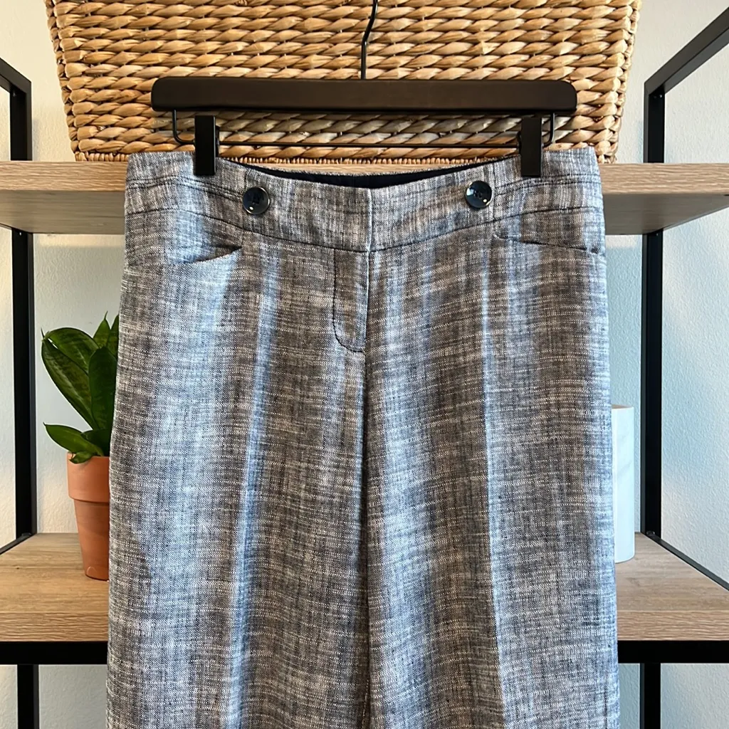 The Limited Linen Blend Cassidy Fit Mid-Rise Trouser Dress Pant, 4 - Image 2