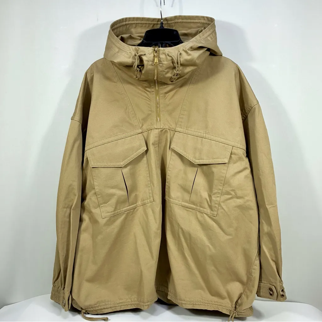 Zimmermann Illuminate Cargo Anorak Twill Jacket Beige Sand NWT US 10-12 AU Large - Image 5