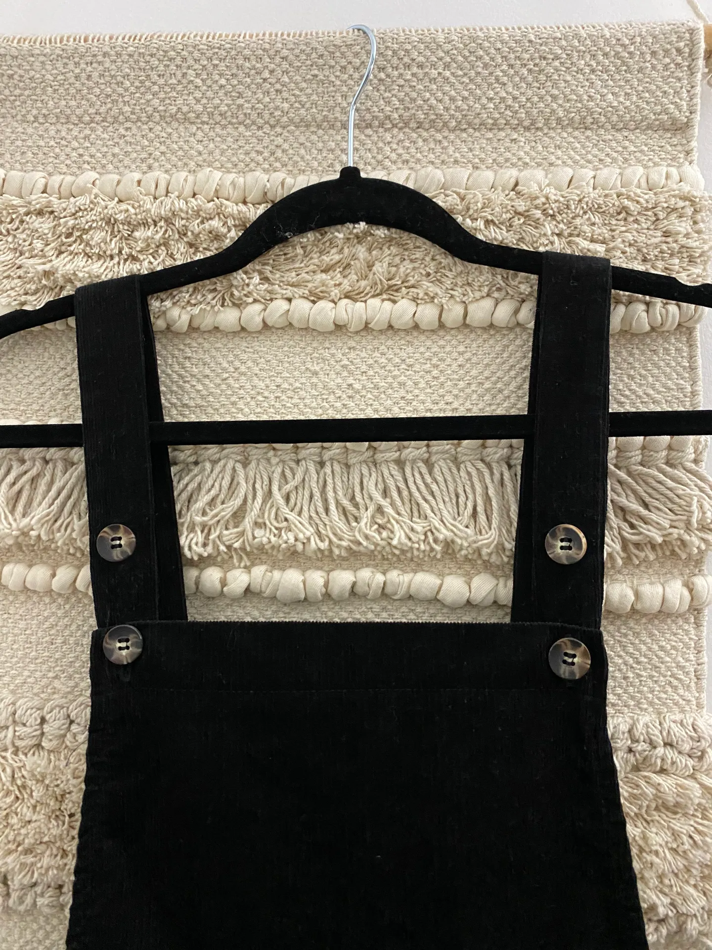 Black Corduroy Overall dress - Image 5