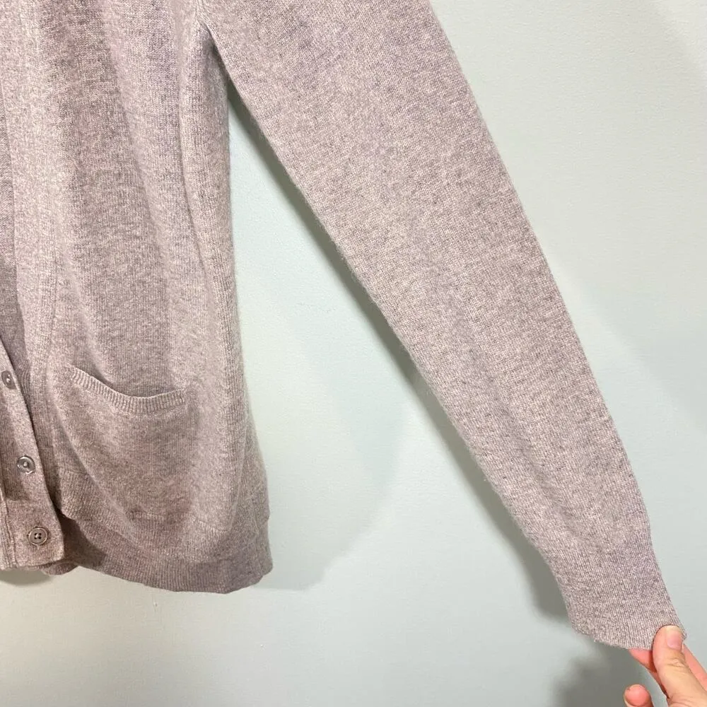 Quotation Women's Grey 2 Ply Cashmere V - Image 3