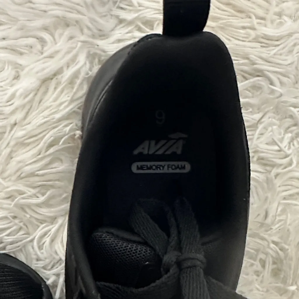 Avia Women's Black Athletic Shoes - Image 2