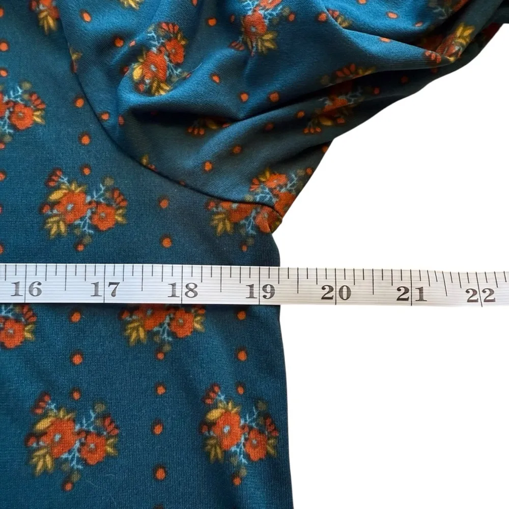 Natural Life Dark‎ Floral Mini Dress Large Stretch Flower Boho Bohemian Forest - Image 7