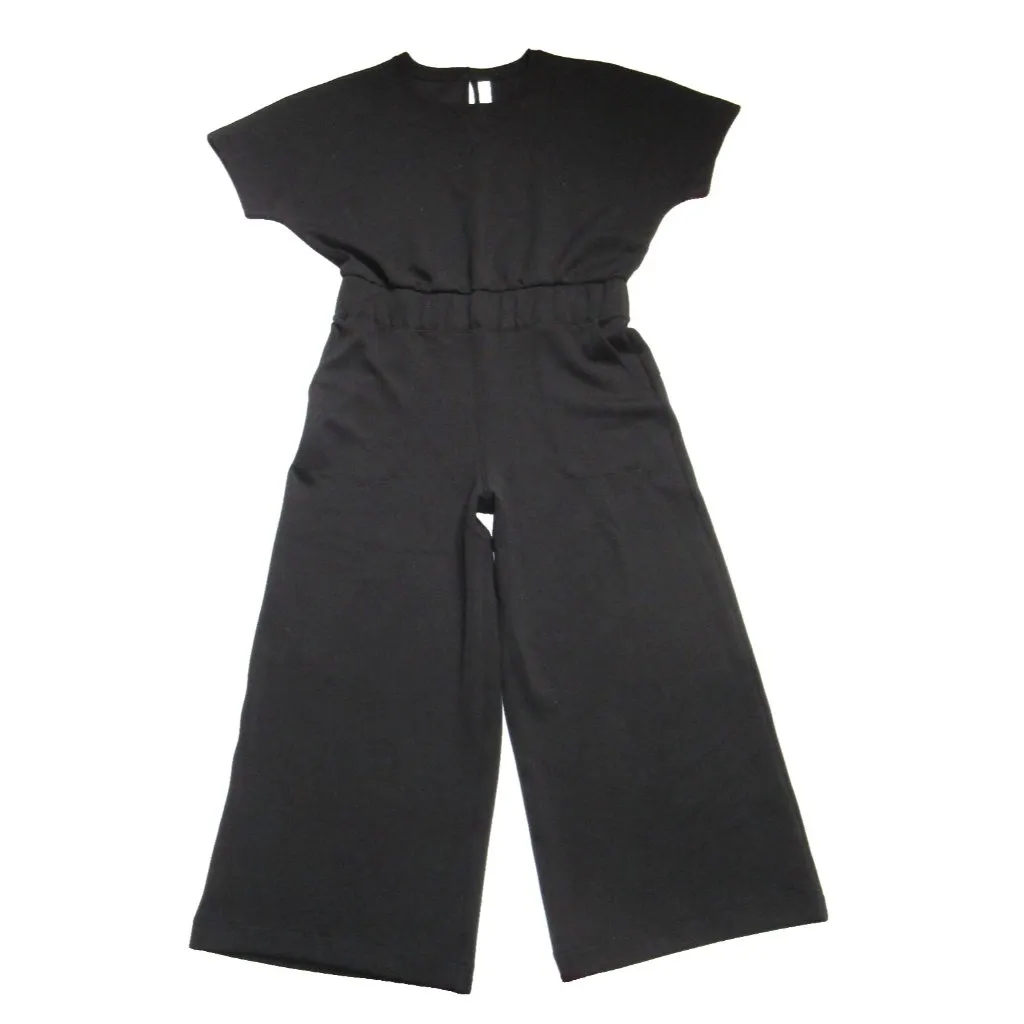 NWT Spanx 50625R AirEssentials Cropped Wide Leg Jumpsuit in Black Aireluxe S - Image 3