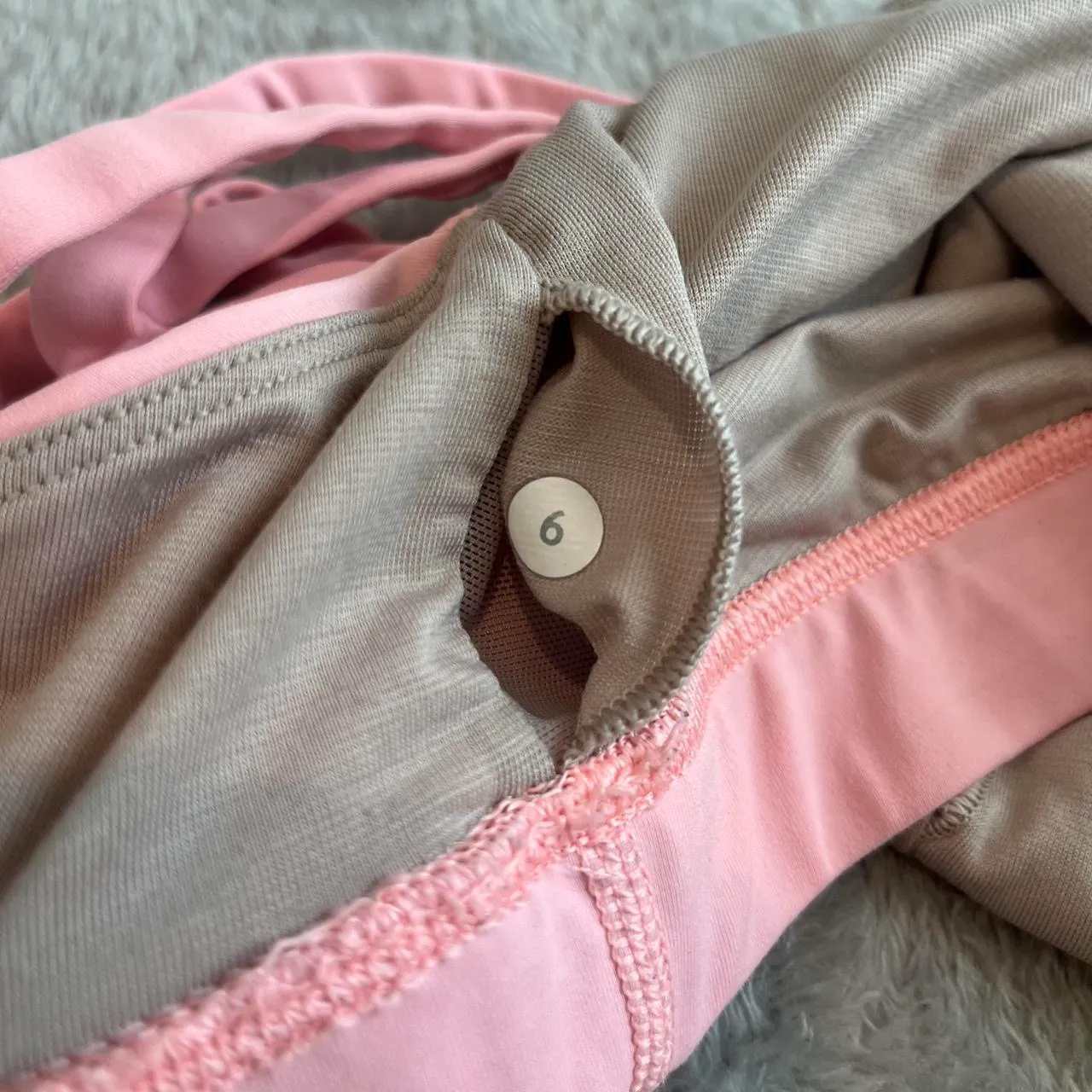 Pink Sports Bra - Image 6