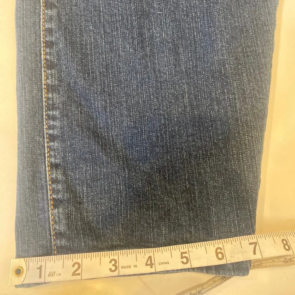 Torrid Dark Blue Wash Slim Boot Denim Jeans EUC Sz 24R Cotton Plus Size Cotton - Image 13