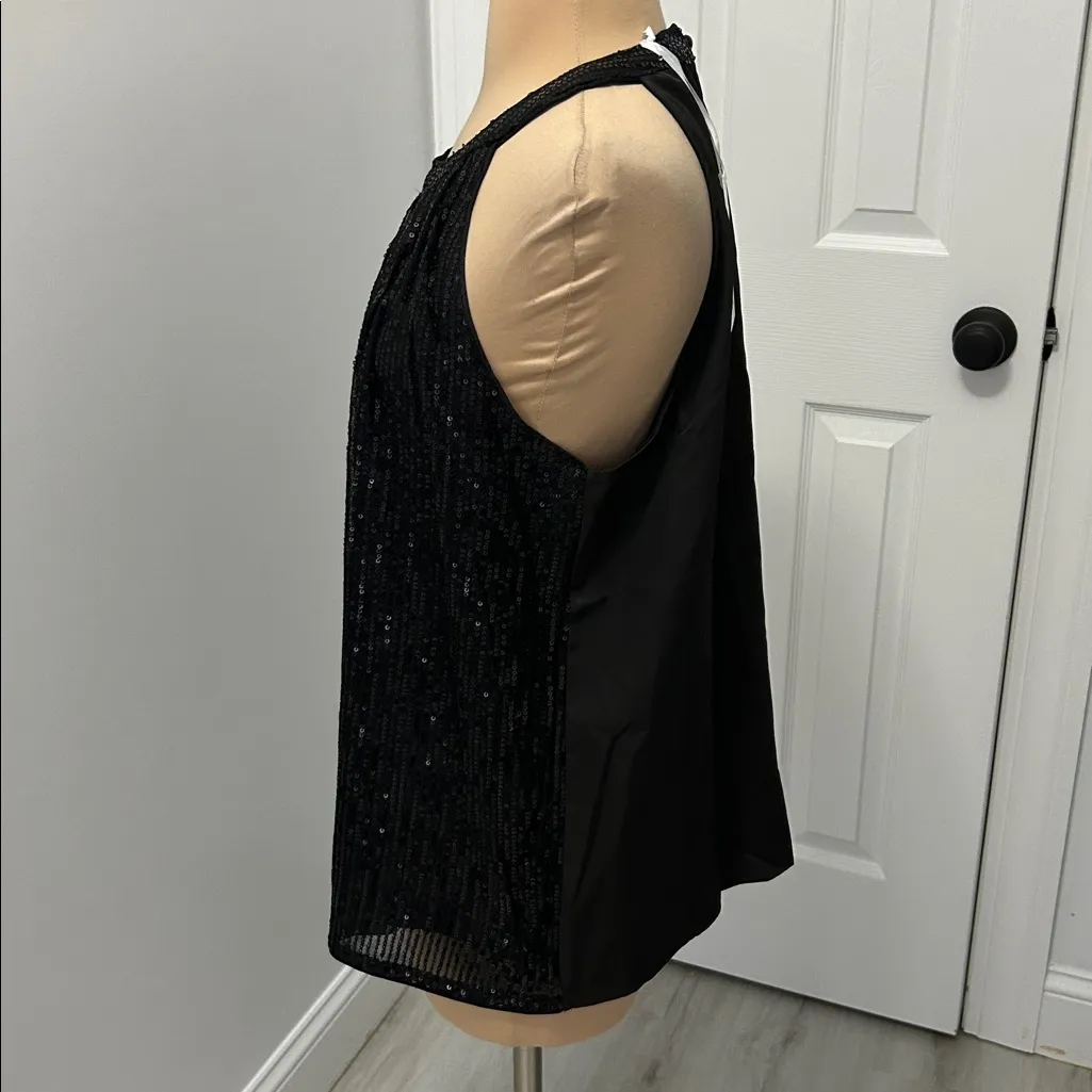 Grace Karin Black Sequin Tank - Image 4
