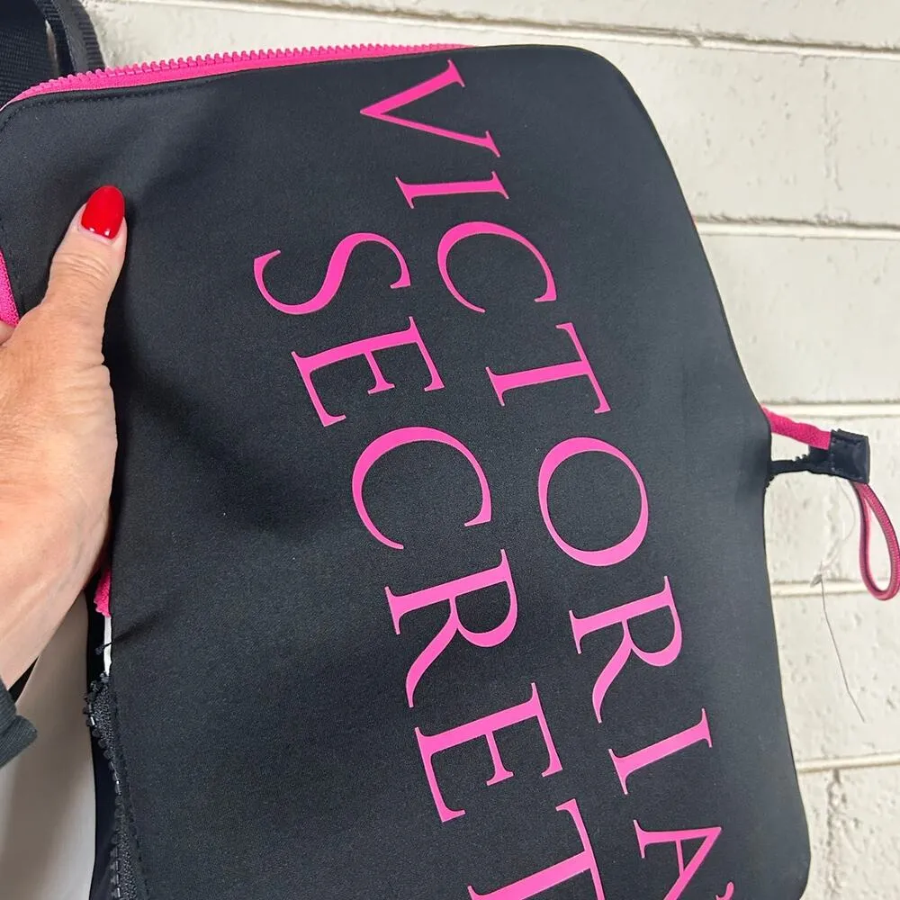 Victorias Secret Packable Striped Weekender Bag NWT - Image 6