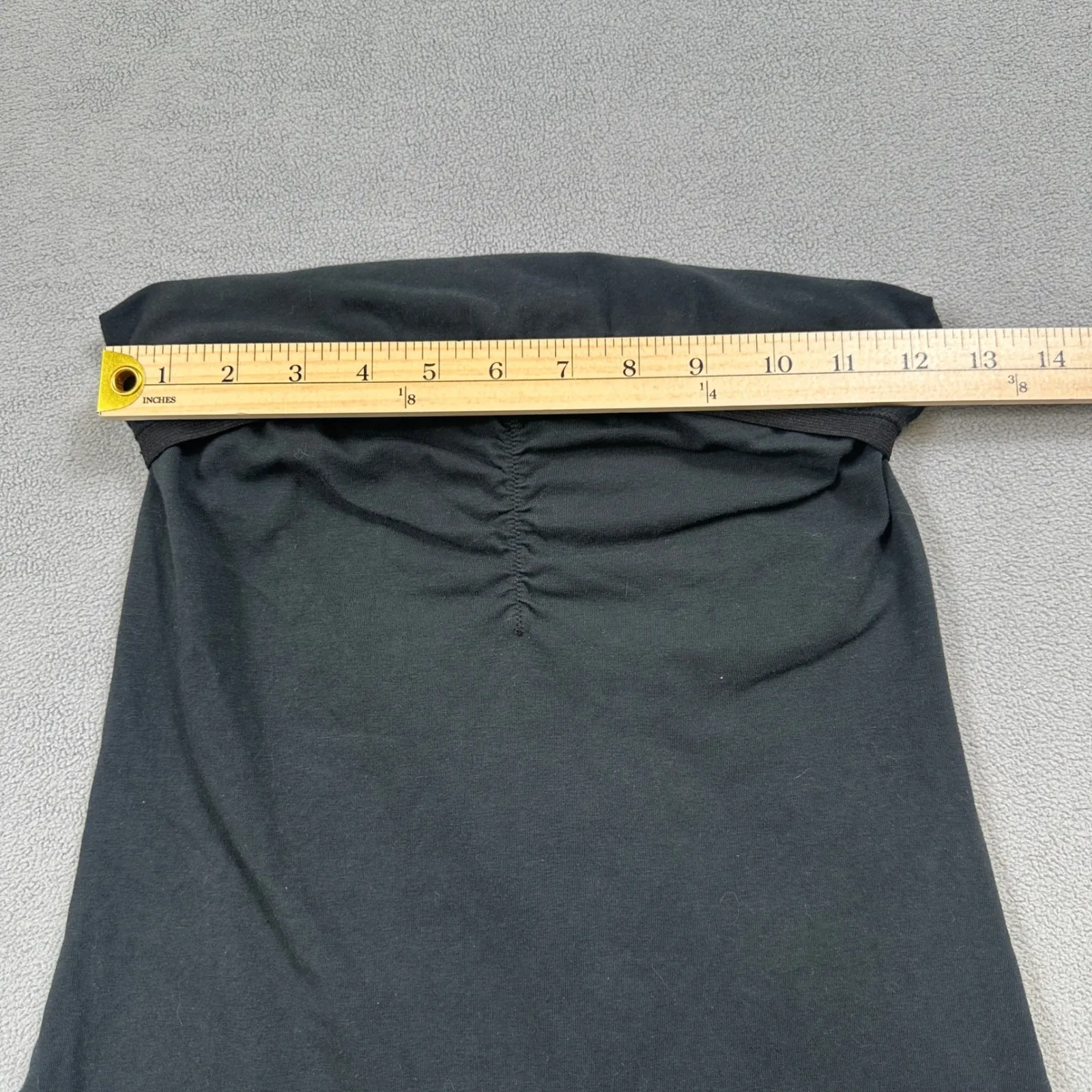 NWT John Galt Tube Top 1 SZ Women's Black Soft Cotton Blend Sleeveless Casual - Image 5