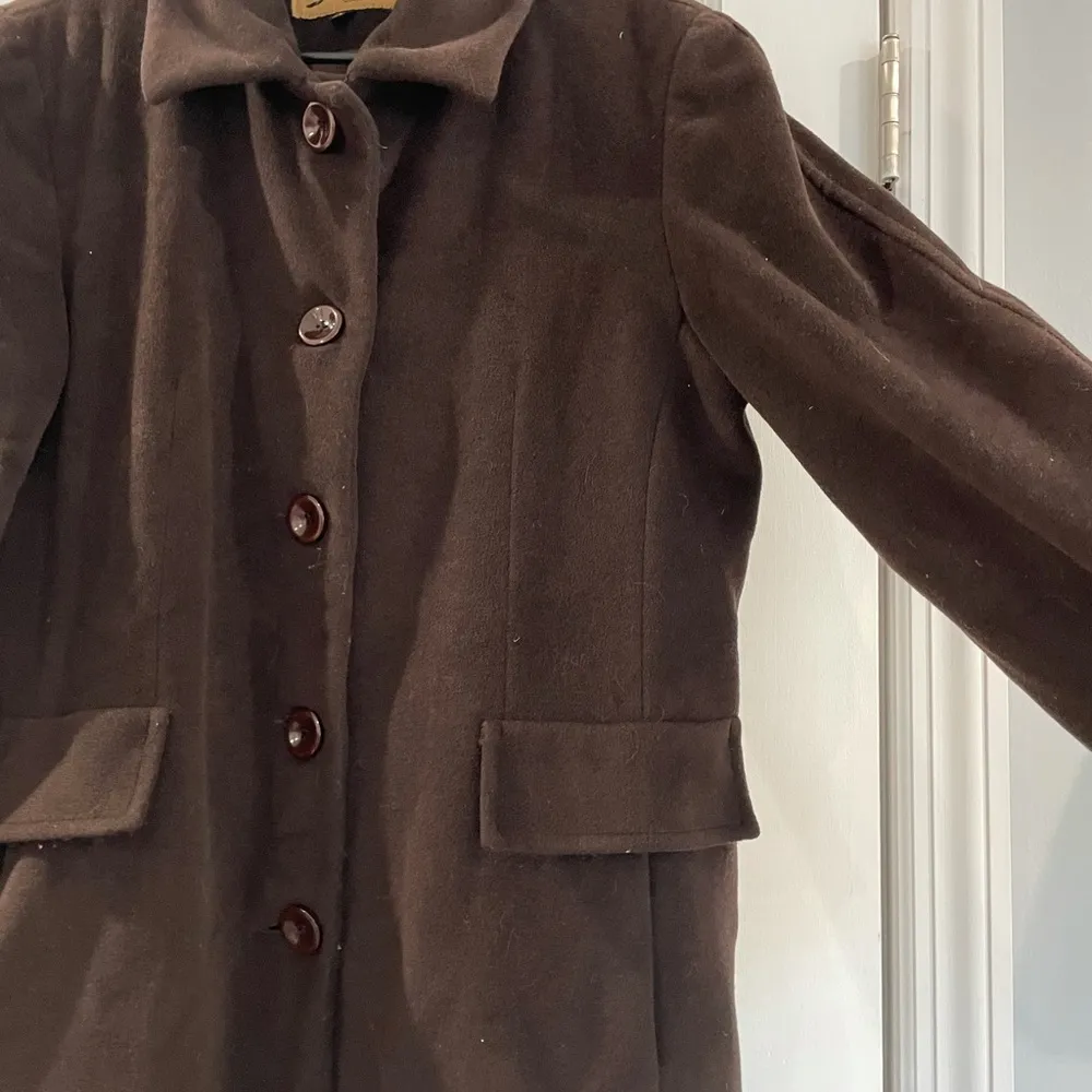 Vintage Sachi Collection Trench Coat Size 12 - Image 5