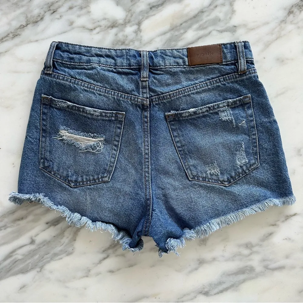 Hidden Jeans Sofie Mom Shorts • Sz S - Image 4