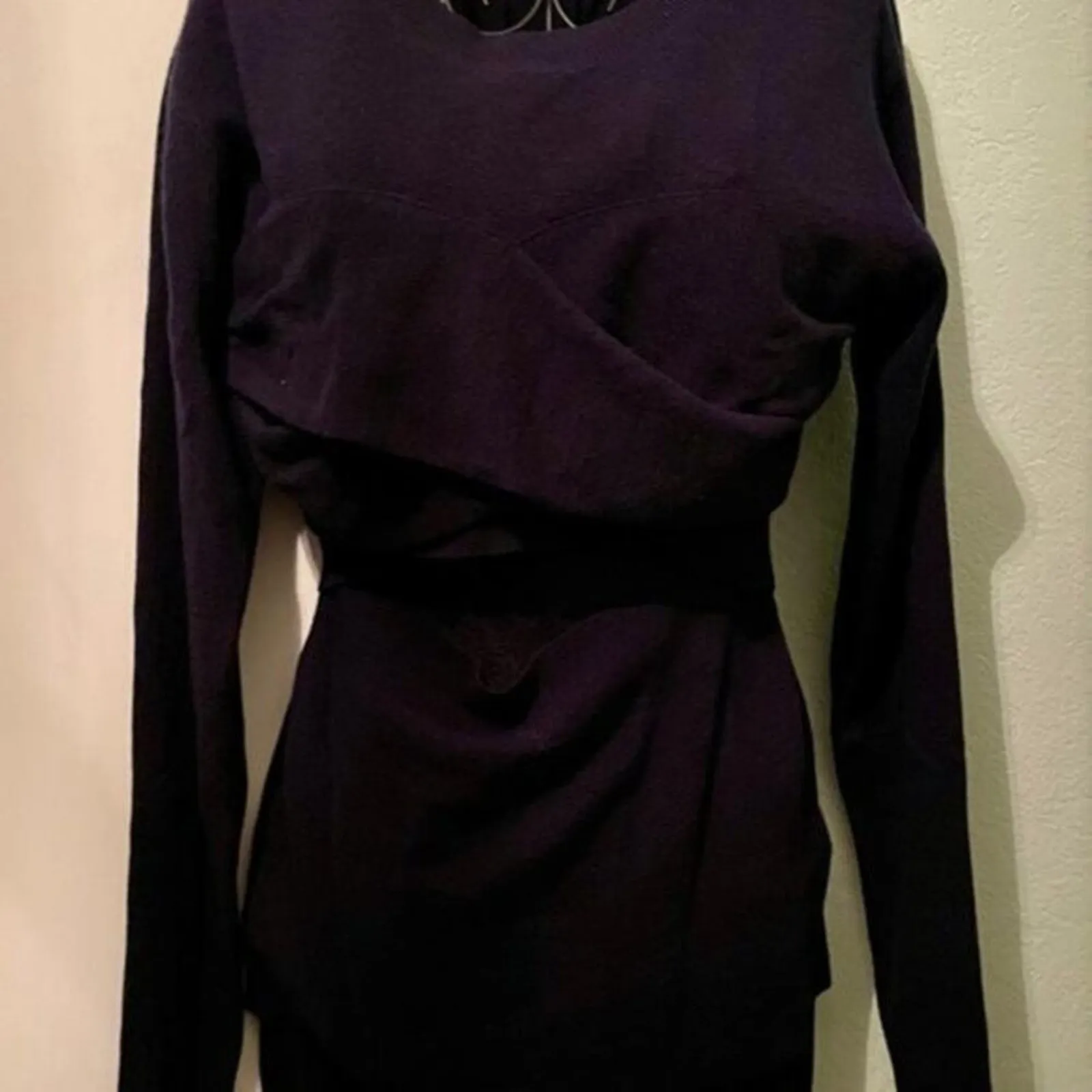 Iro Denny cutout sweater navy Size 8 - Image 5