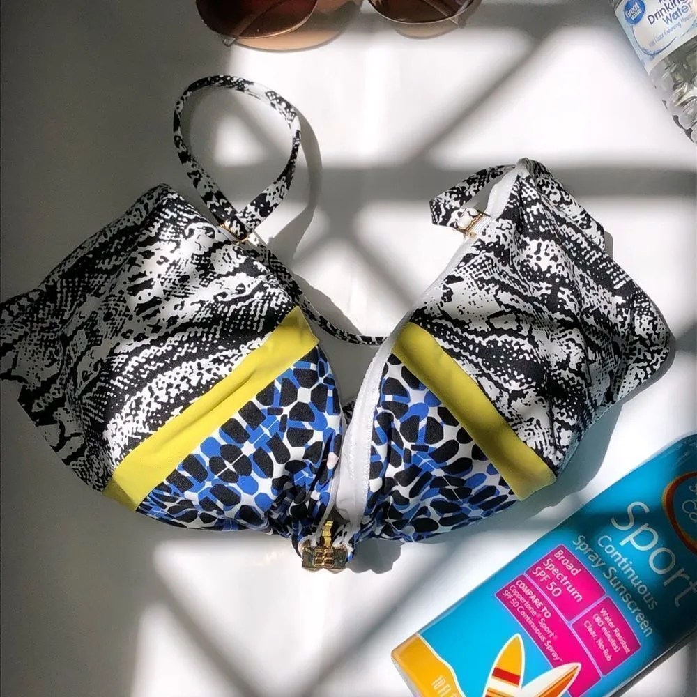 BCBG MAXAZRIA NWOT Urban Contrast Bandeau TOP ONLY - Image 5